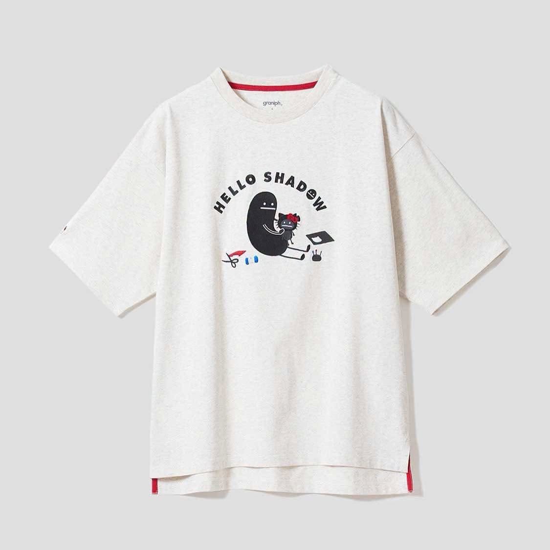 ❤️$380 VIP$360 🇯🇵 新品 graniph 綿料上衣 019001691 花杏色入