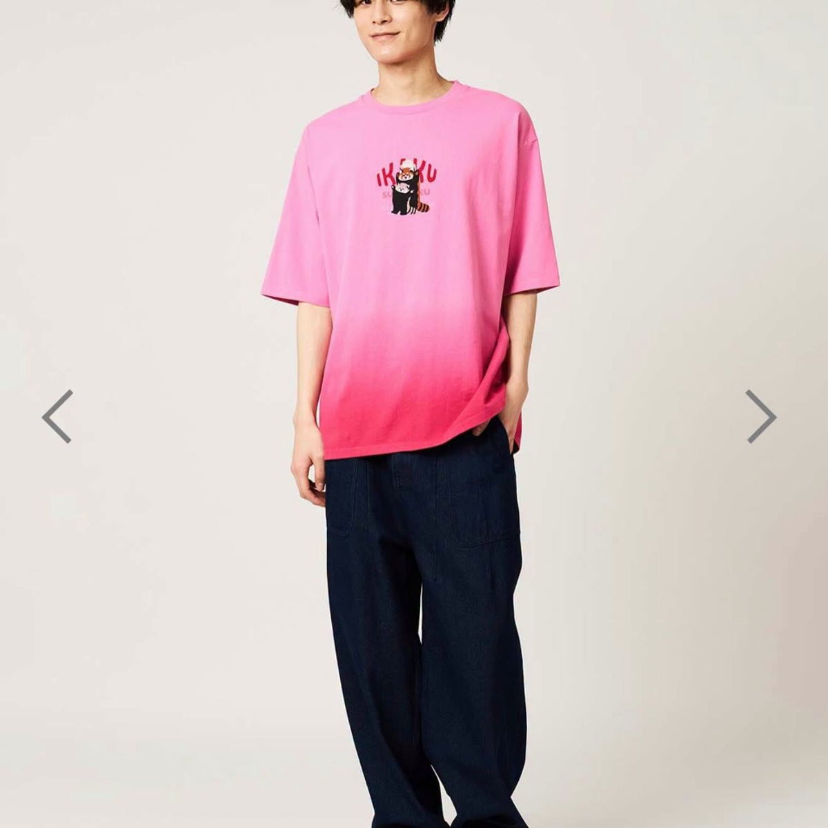 ❤️$320 VIP$300 🇯🇵 新品 Graniph 漸變色狸貓上衣 019001755 粉紅色入