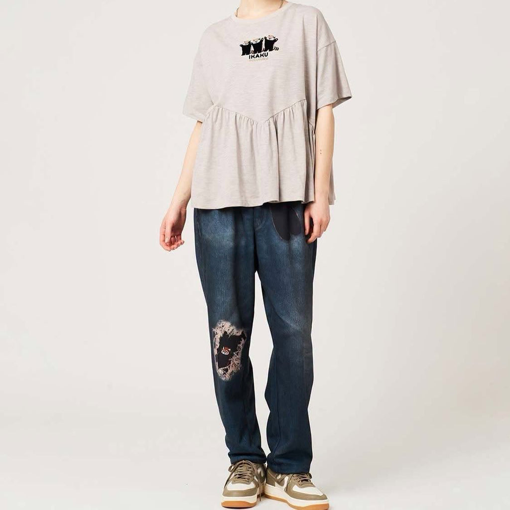 ❤️$420 VIP$390 🇯🇵 新品 graniph 褶襉下擺上衣 035001365 杏色入