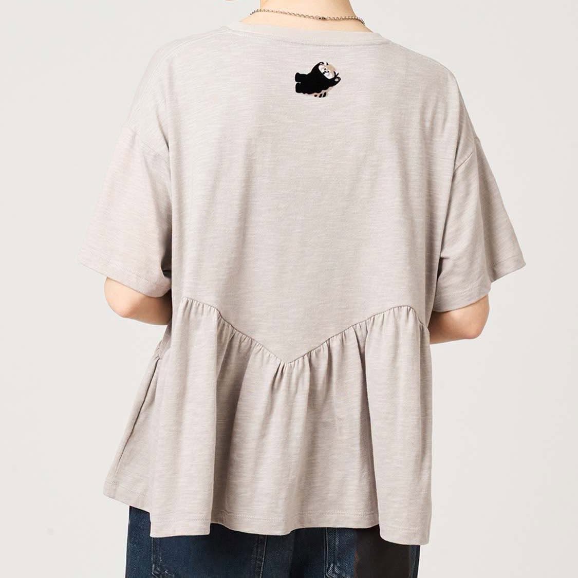 ❤️$420 VIP$390 🇯🇵 新品 graniph 褶襉下擺上衣 035001365 杏色入