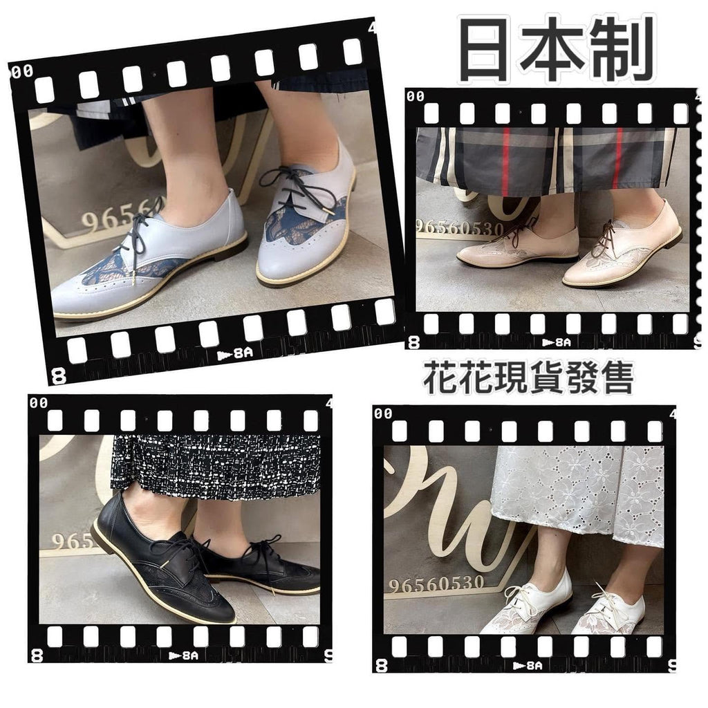 On Sale $499 🇯🇵日本制 Freitheit Toyko 紳士鞋 09-77085 粉紅/粉藍/黑/白4色入