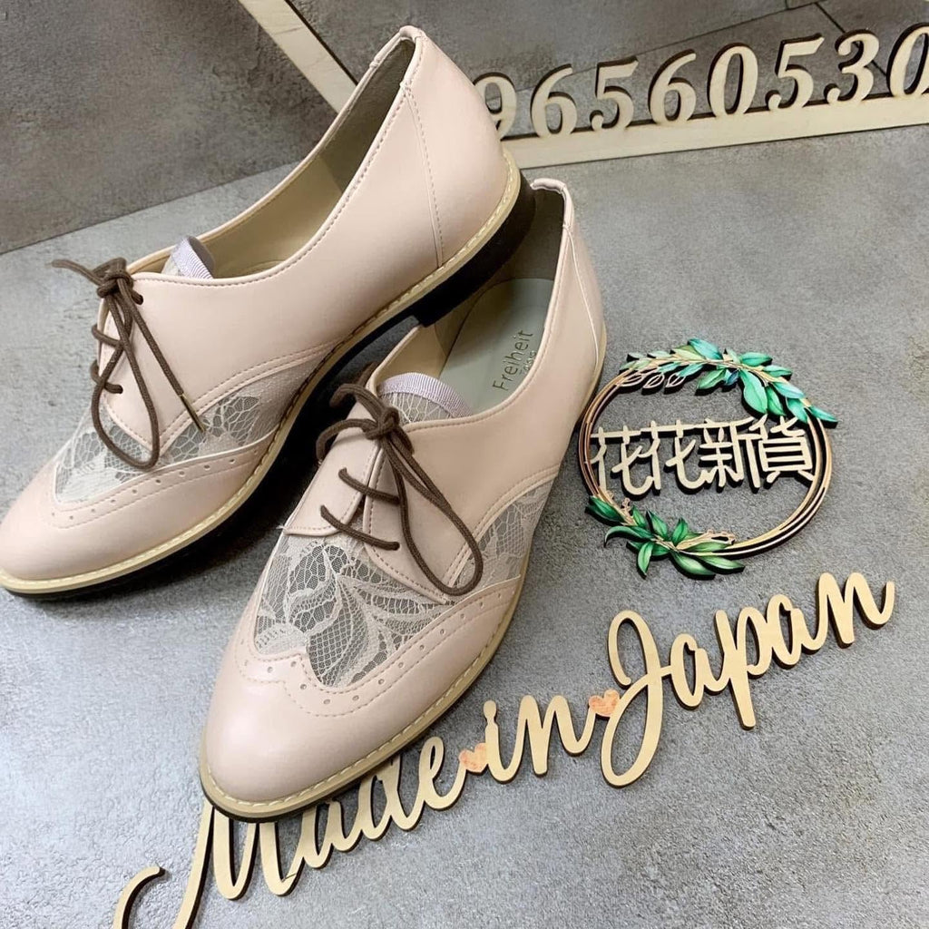 On Sale $499 🇯🇵日本制 Freitheit Toyko 紳士鞋 09-77085 粉紅/粉藍/黑/白4色入