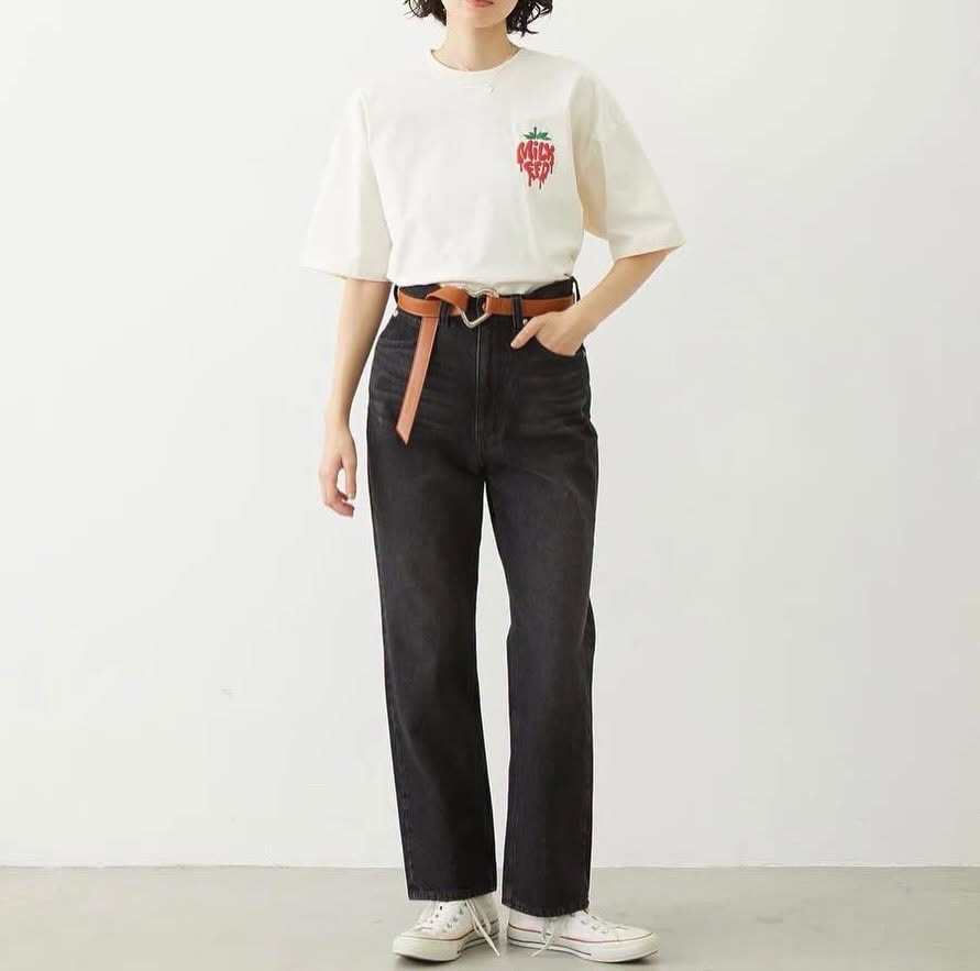❤️$350 VIP$330 🇯🇵 新品 MILKFED. 全棉Tee 103262011006 米白色入