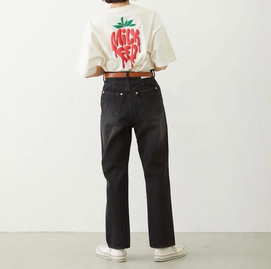 ❤️$350 VIP$330 🇯🇵 新品 MILKFED. 全棉Tee 103262011006 米白色入