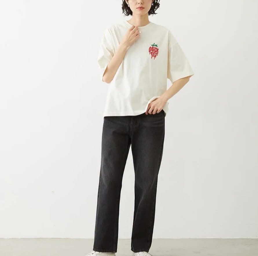 ❤️$350 VIP$330 🇯🇵 新品 MILKFED. 全棉Tee 103262011006 米白色入