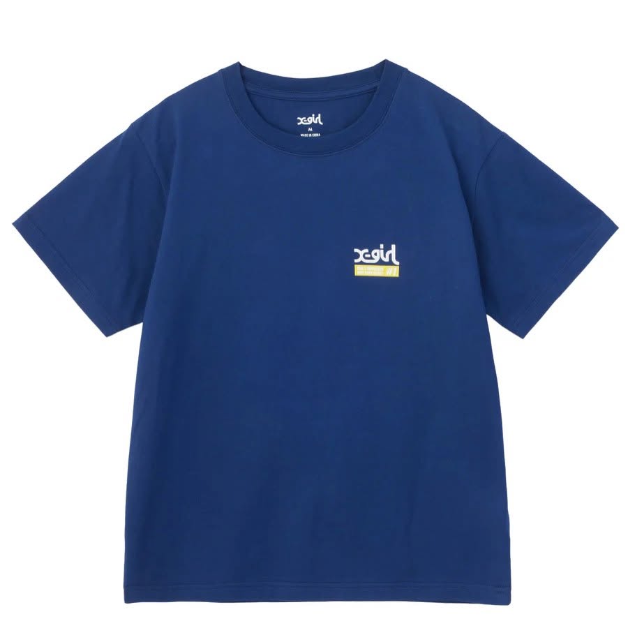 ❤️$420 VIP$390 🇯🇵 新品 X-Girl 全棉上衣 105263011018 白/藍/黑 3色入
