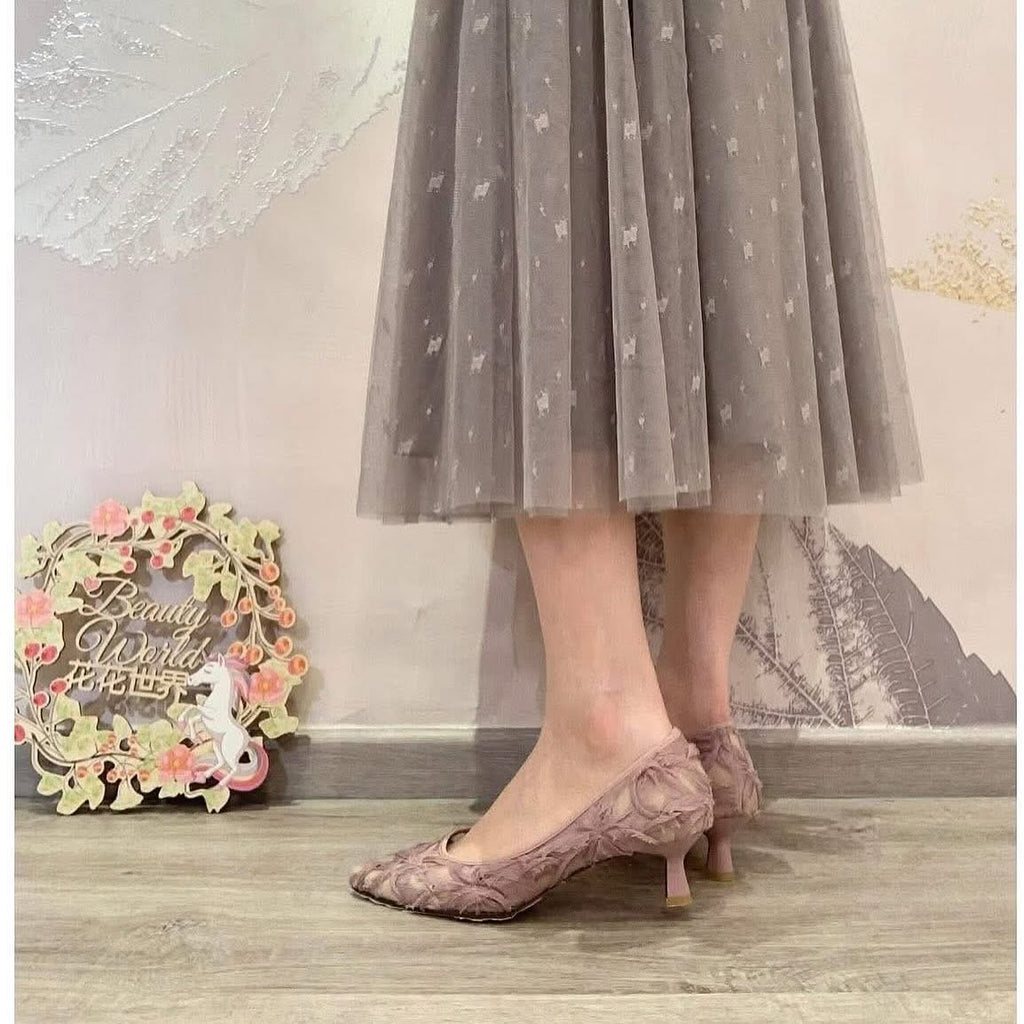 On Sale❤️快閃⚡️$499 🇯🇵 新品 日本制 Jelly Beans  5cm高高跟鞋👠 美到呢？ 正常碼 113-51003 米白/粉紅 2色入On Sale❤️快閃⚡️$499 🇯🇵 新品 日本制 Jelly Beans  5cm高高跟鞋👠 美到呢？ 正常碼 米白/粉紅 2色入