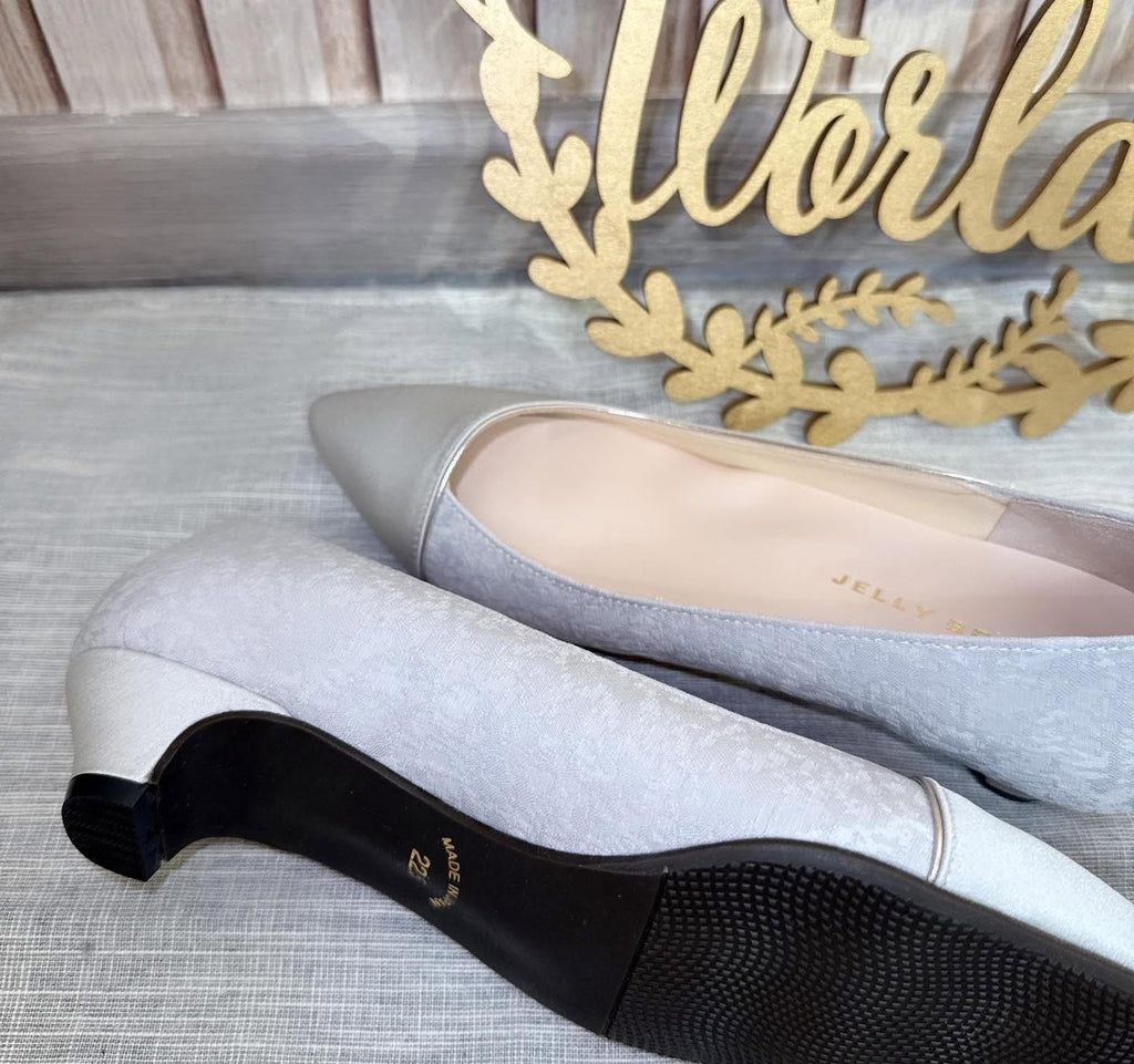 ❤️$590 VIP$570 🇯🇵 新品 日本制 Jelly Beans 高👠鞋 125-51105 3cm高跟👠鞋  淺灰入