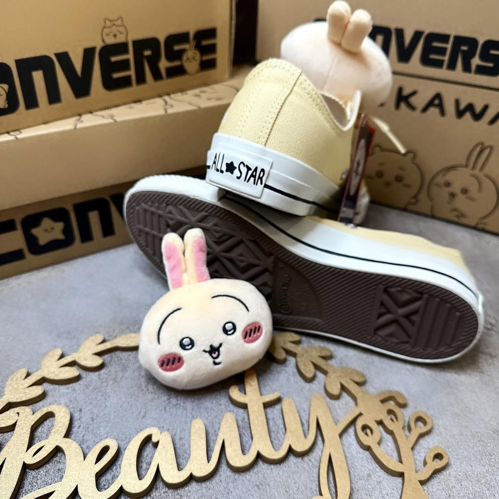❤️快閃價$399 🇯🇵 新品 CONVERSE x CHIIKAWA 兔子USAGI經典休閒鞋 1SE429  2著 黃色入