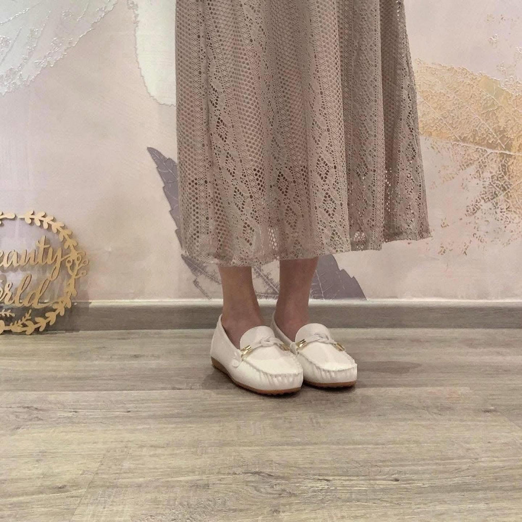 On Sale❤️$558 VIP$540🇯🇵 新品 日本制 Jelly Beans 2cm 平底鞋🥿 211-52321 黑/白/杏粉色
