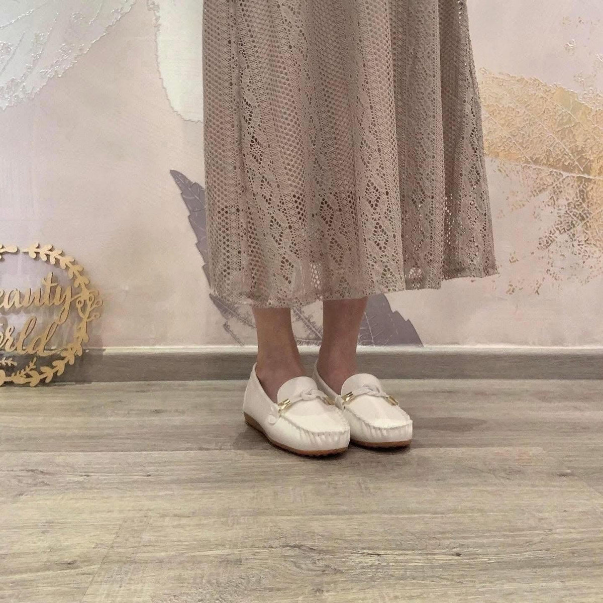 On Sale❤️$558 VIP$540🇯🇵 新品 日本制 Jelly Beans 2cm 平底鞋🥿 211-52321 黑/白/杏粉色