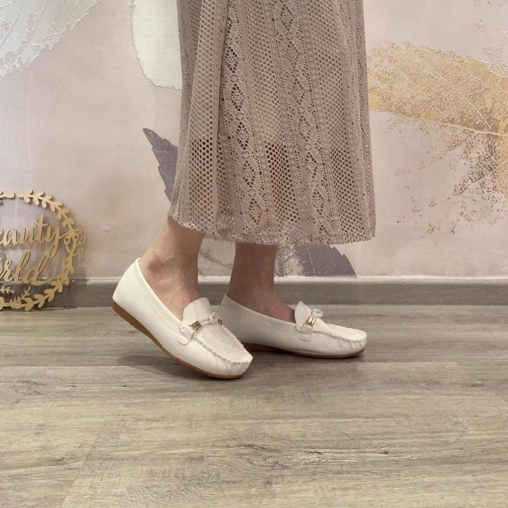 On Sale❤️$558 VIP$540🇯🇵 新品 日本制 Jelly Beans 2cm 平底鞋🥿 211-52321 黑/白/杏粉色
