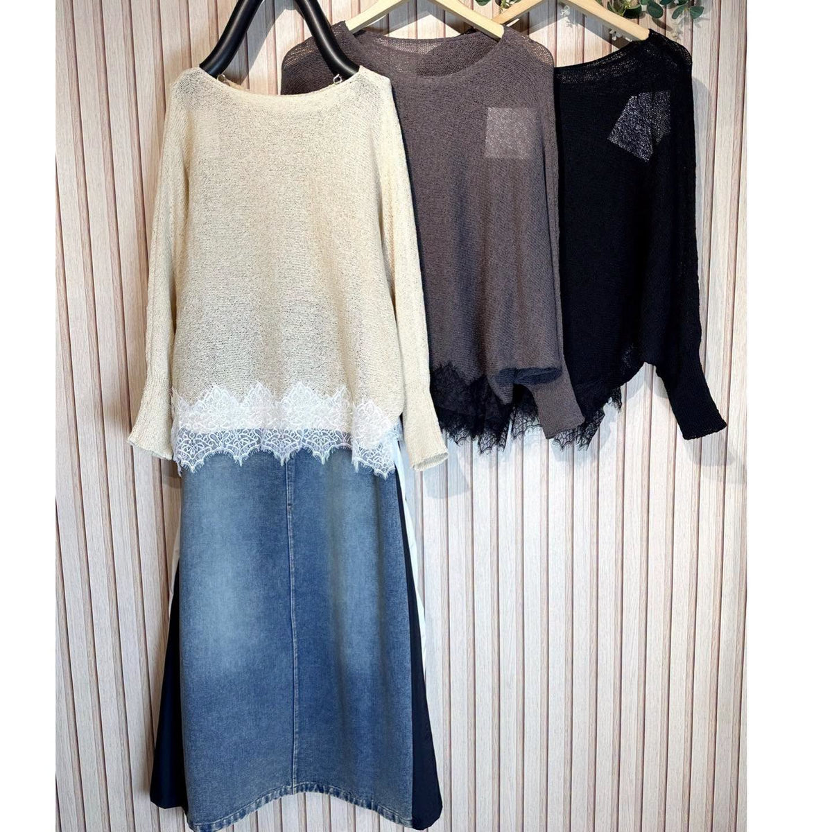 🇯🇵 新品 ❤️ 線料上衣 26593