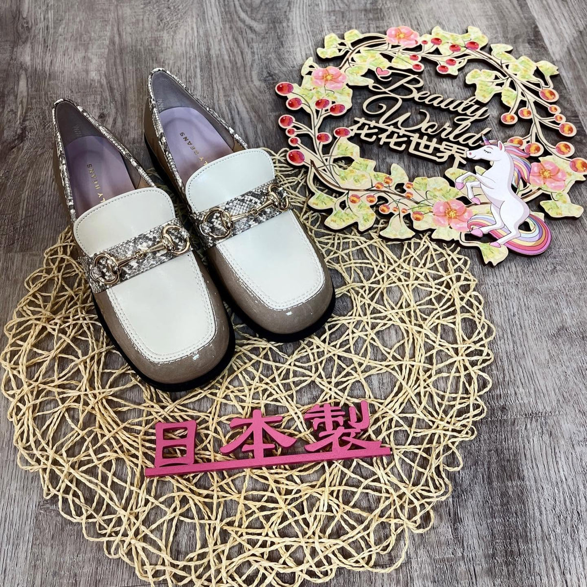 ❤️$650 VIP$630 🇯🇵Jelly Beans 3cm高日本製系列 309-92114 好輕身 大鞋頭設計 內裡全包棉布 非常好著 黑/杏/藍3色入
