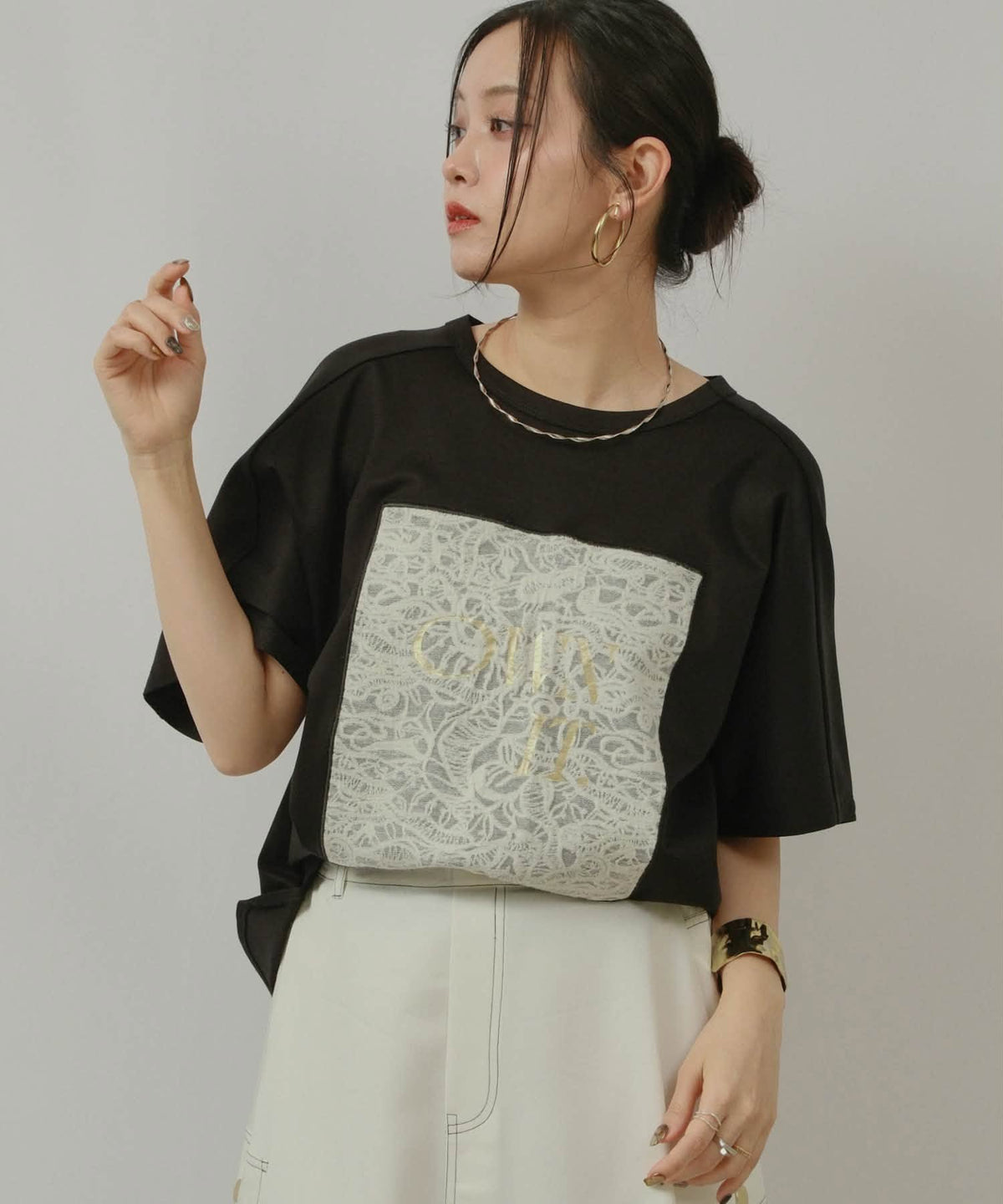 ❤️$450 VIP$430 🇯🇵 新品PALM RICHE 蝙蝠袖上衣 32813 米/黑/粉綠 3色入