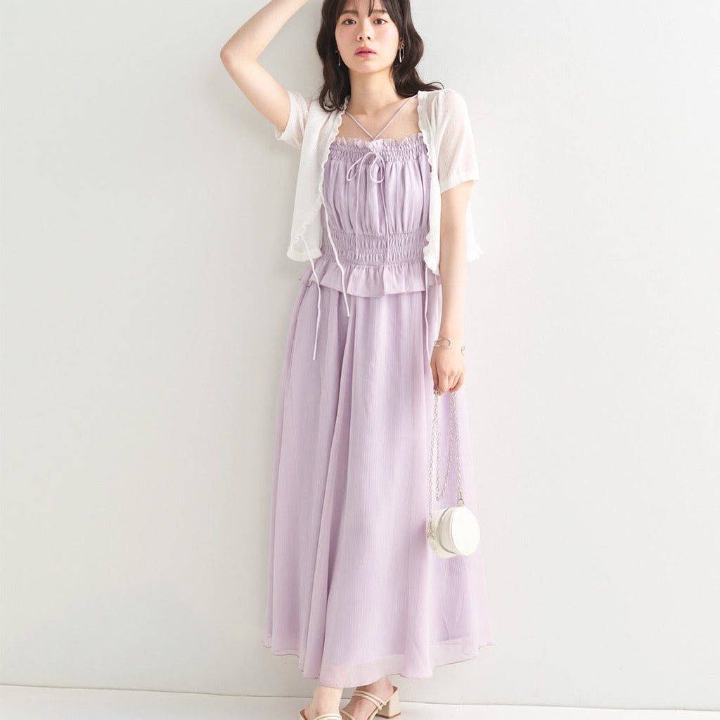 ❤️$470 VIP$450  🇯🇵 新品 Lillian Carat 點綴閃光針織外套 46533005 粉紅/淺灰/白 3色入