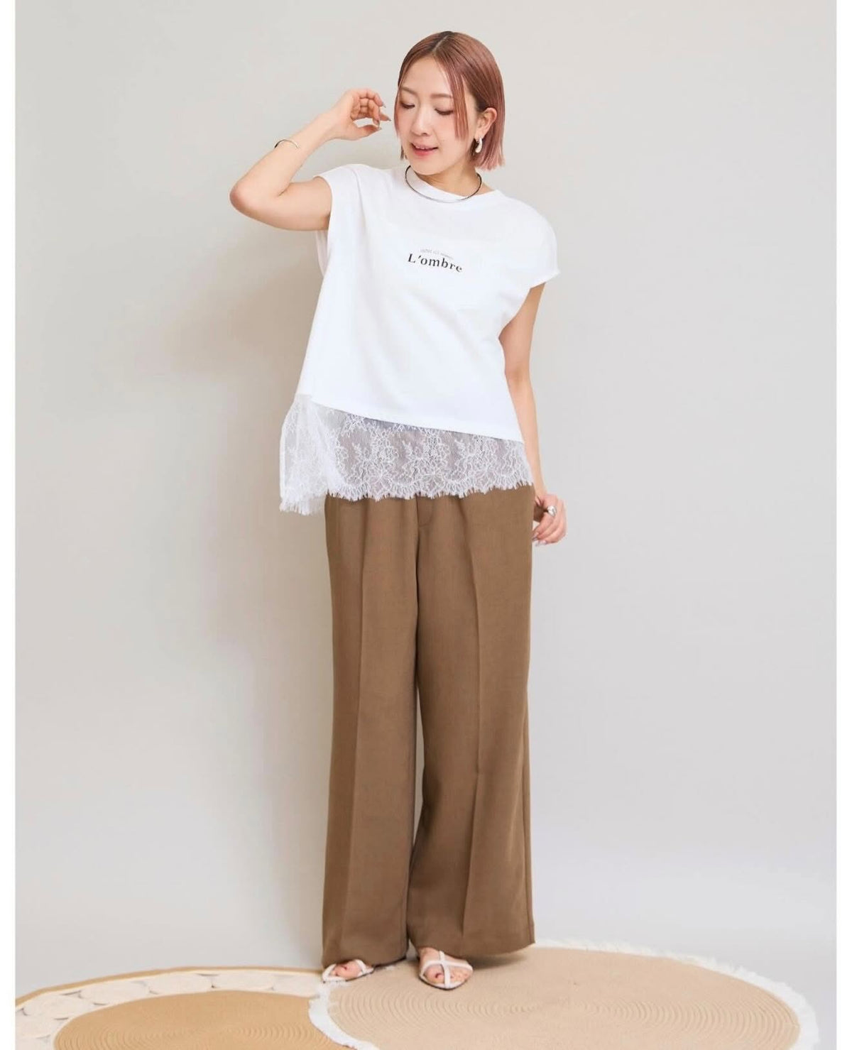 ❤️$370 VIP$350 🇯🇵 新品 Eimee Law 薄棉料上衣 52332 黑/白/啡3色入