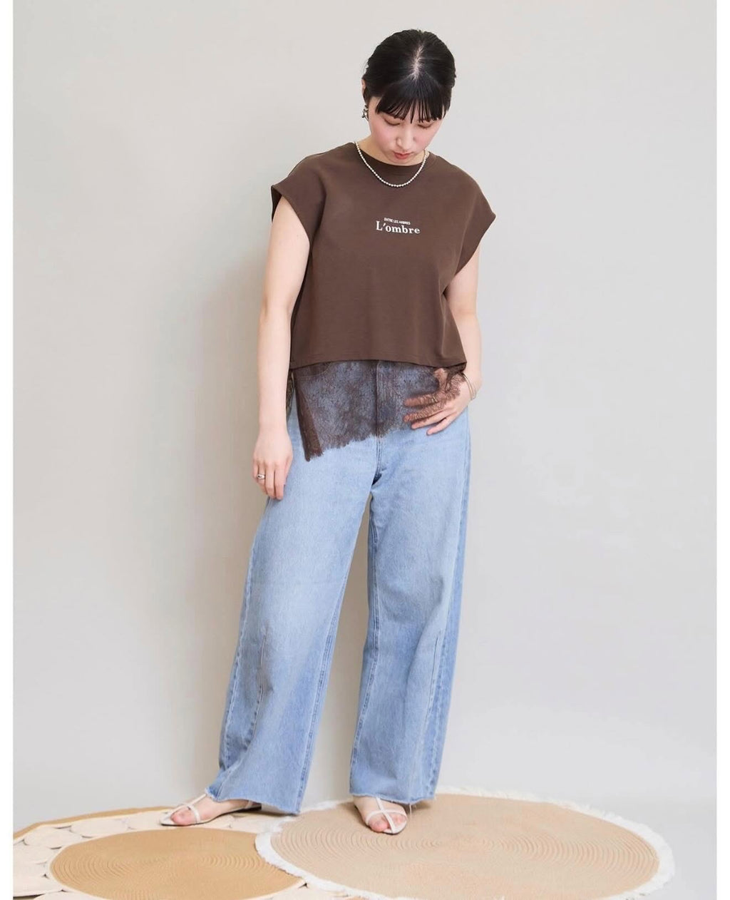 ❤️$370 VIP$350 🇯🇵 新品 Eimee Law 薄棉料上衣 52332 黑/白/啡3色入