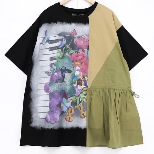 ❤️$420 VIP$390 🇯🇵 新品 iS Scolar不對稱色塊簇絨併全綿上衣 562227