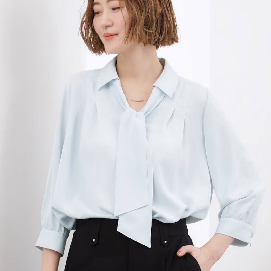 ❤️$320 VIP$300 🇯🇵 新品 Grove 雪紡上衣 768-85022米/粉紅/粉藍