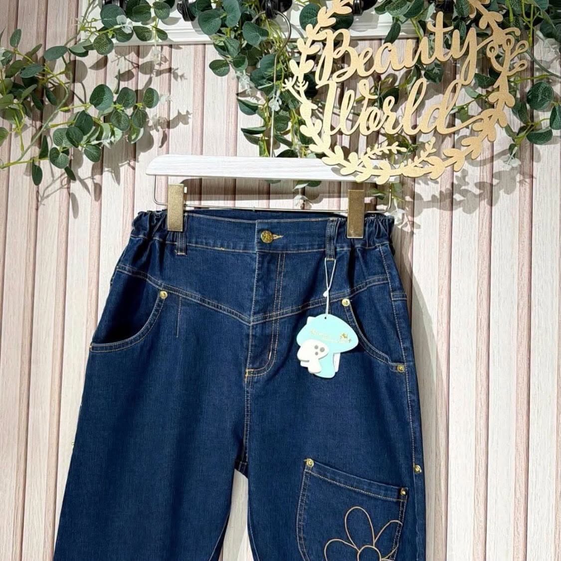 $441 VIP$423 🇯🇵 新品 Dream X 花花限定牛仔褲👖 25周年紀念版