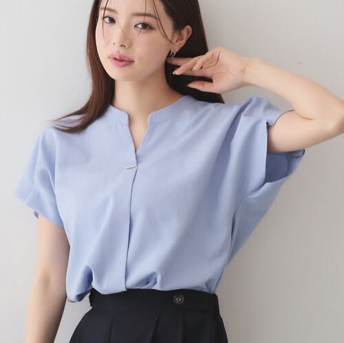 ❤️$300 VIP$280 🇯🇵 新品 Index 褶襉款上衣 C58-86002 芋紫/淺杏/酒紅/啡 4色入