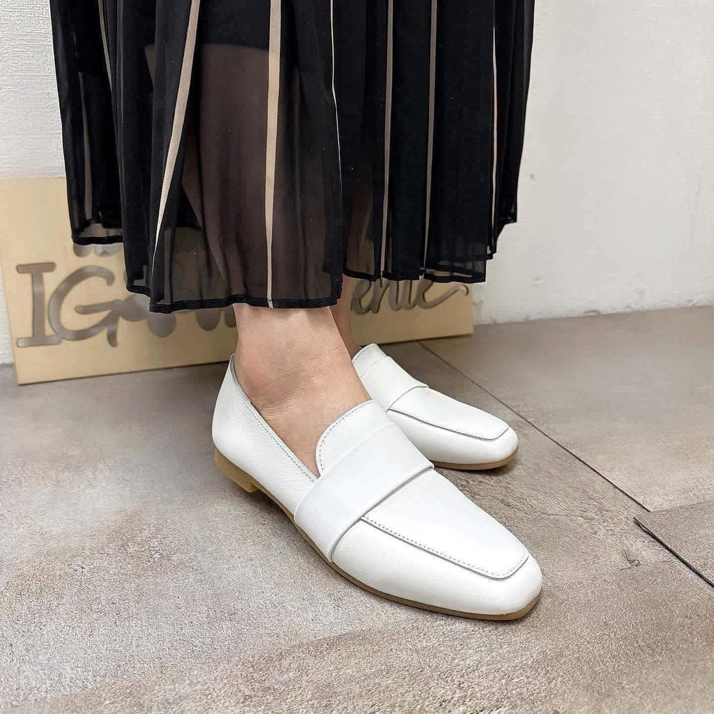 $650 🇯🇵 新品 日本制 Recipe 真皮鞋 RP-278 1cm 高 生膠底 軟皮好著 白/黑2色入 正常碼