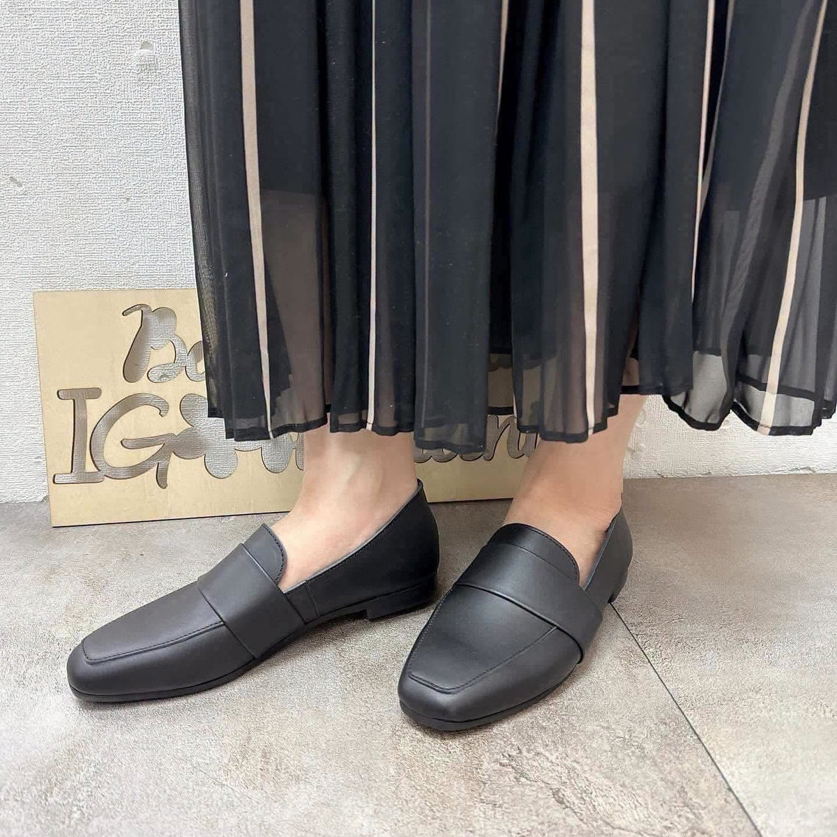 $650 🇯🇵 新品 日本制 Recipe 真皮鞋 RP-278 1cm 高 生膠底 軟皮好著 白/黑2色入 正常碼