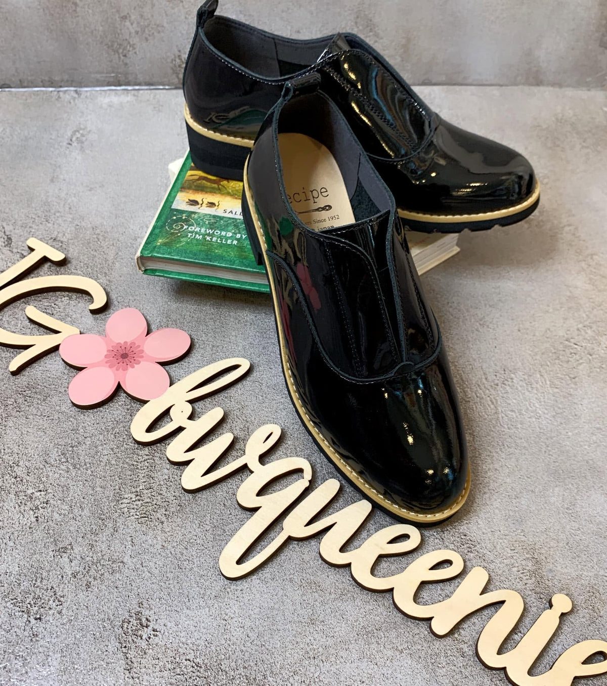 ❤️$750 VIP$730 🇯🇵 新品 日本制 Recipe 真皮鞋 暢銷繫帶鞋 RP-338 黑色入