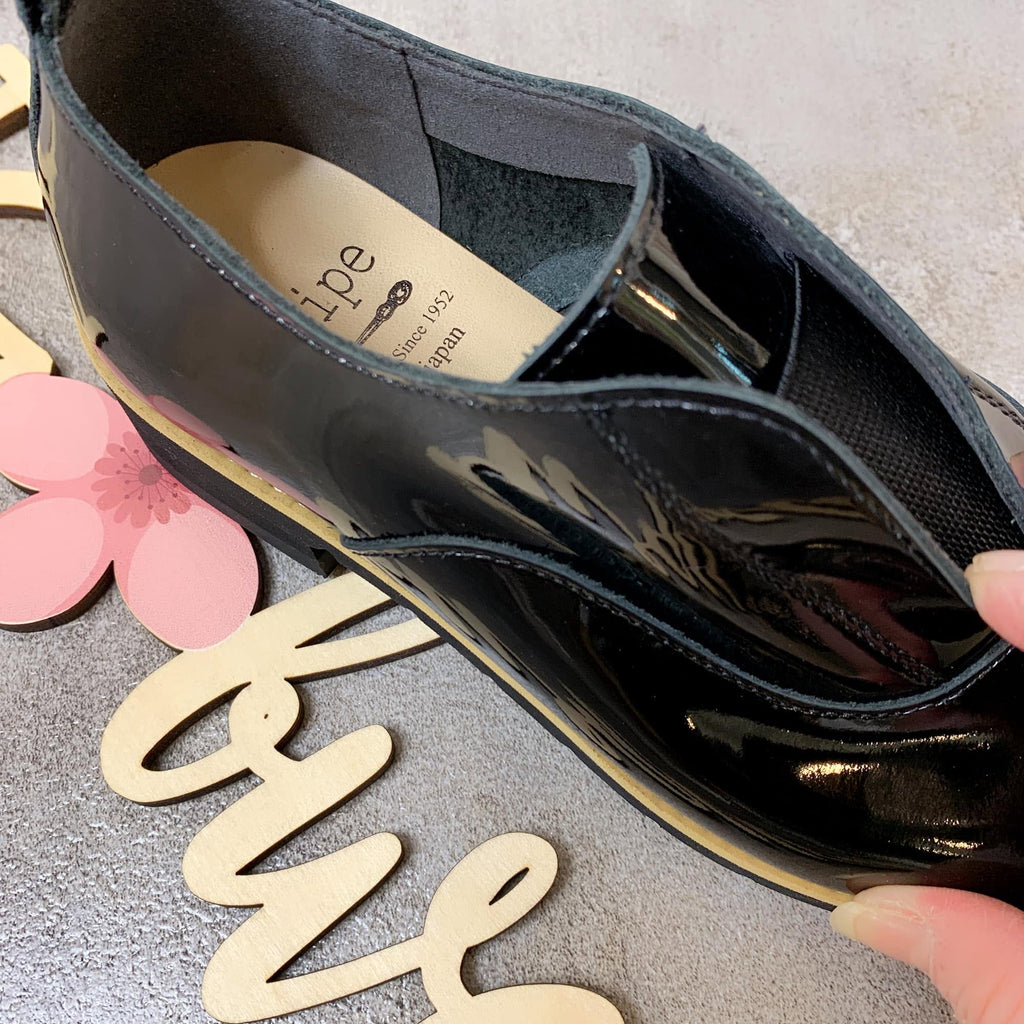 ❤️$750 VIP$730 🇯🇵 新品 日本制 Recipe 真皮鞋 暢銷繫帶鞋 RP-338 黑色入